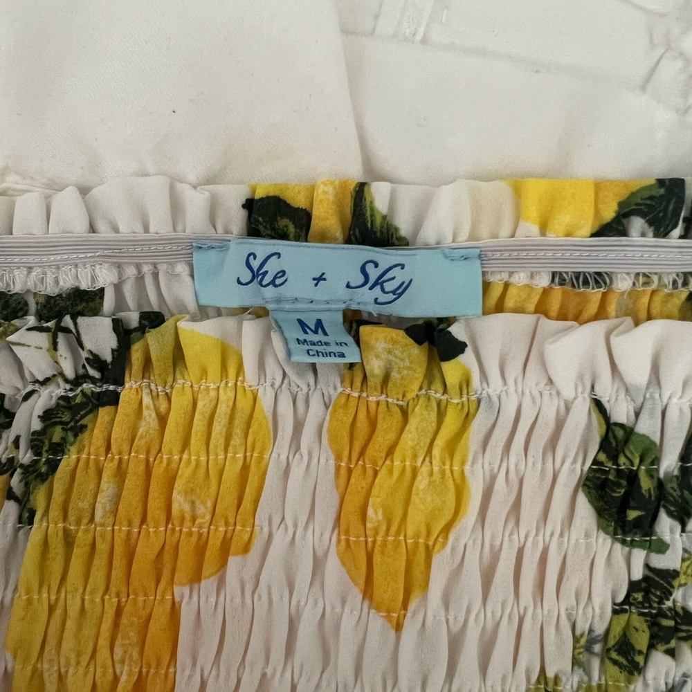 Lemon mid dress